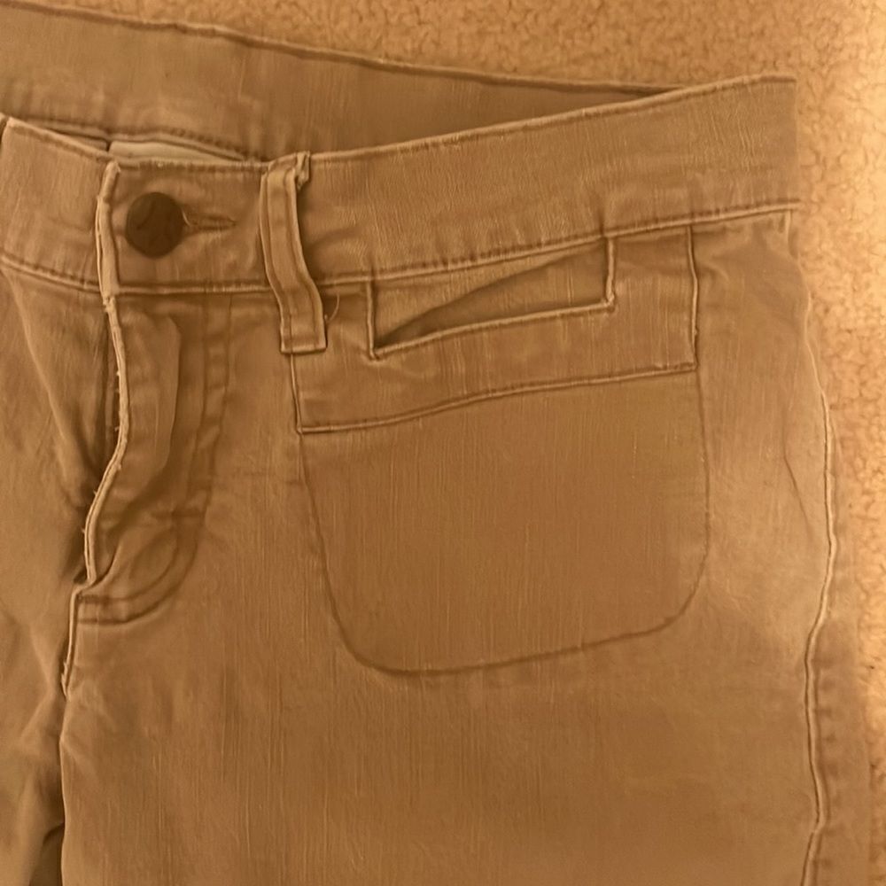 𝅺wish Tan Cropped Jeans. Size S - Picture 2 of 10